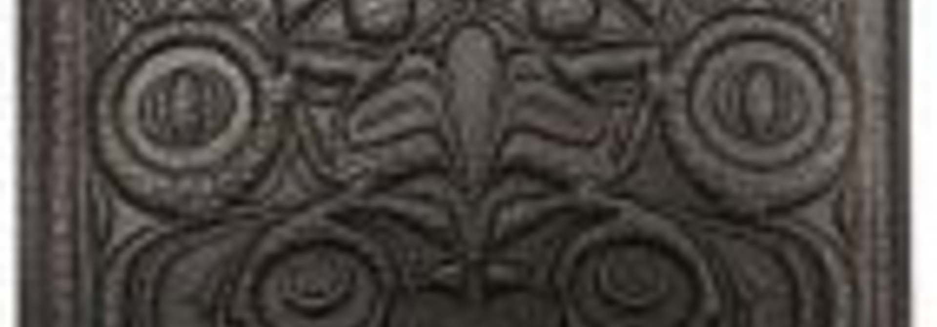 Leather Men's Wallet- Frog & Eagle by Douglas Horne