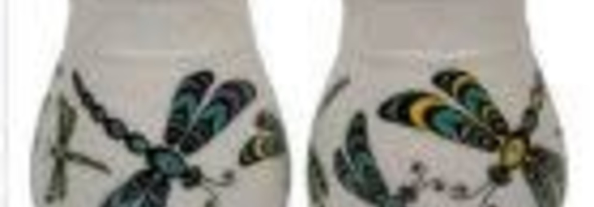 Ceramic Salt & Pepper Shakers-Dragonfly by Simone Diamond