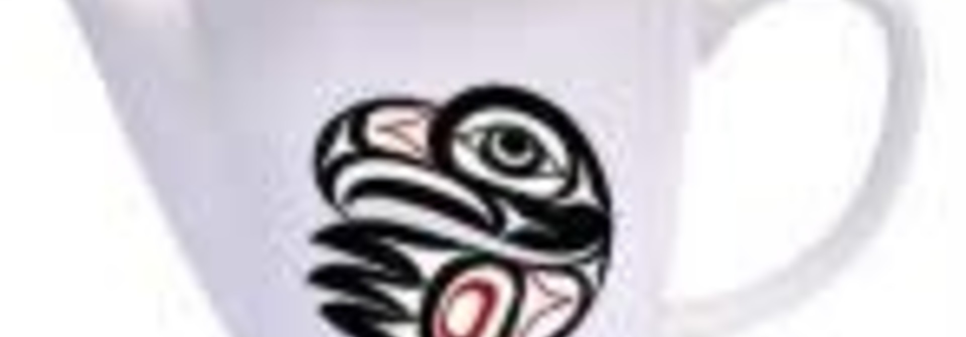 Ceramic Tea Pot -Eagle by Doug LaFortune