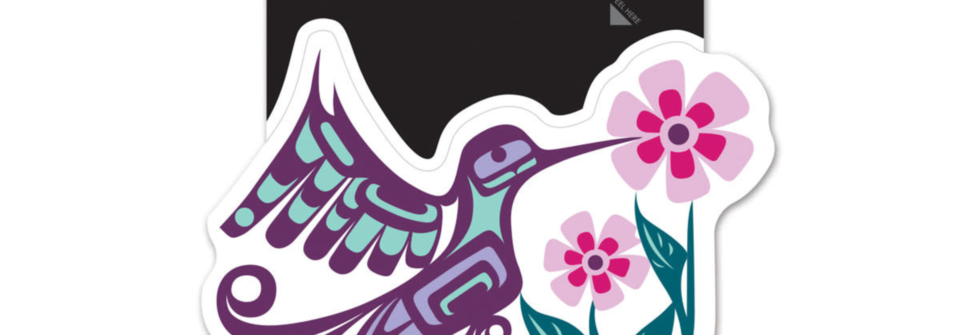 Premium Decal-Hummingbird by Francis Dick