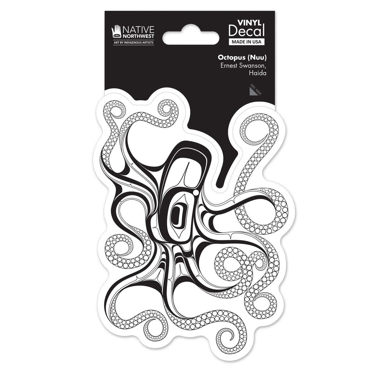 Premium Decal - Octopus (Nuu) by Ernest Swanson-1