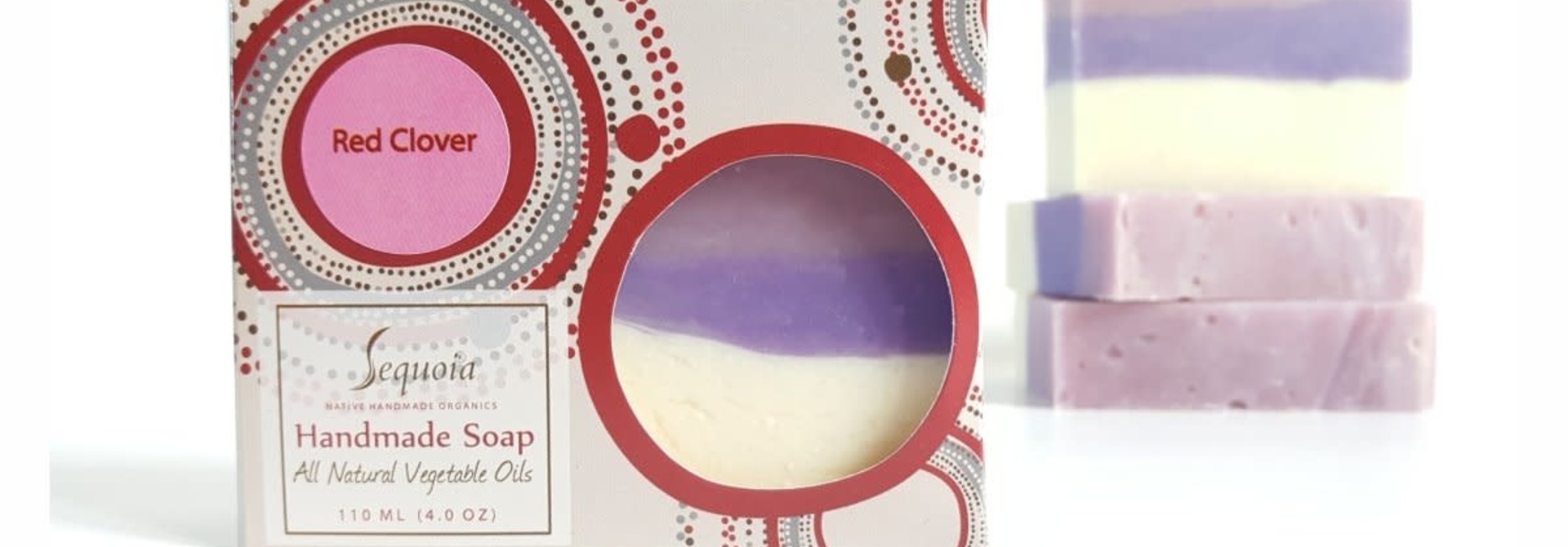 Sequoia Red clover 4oz soap
