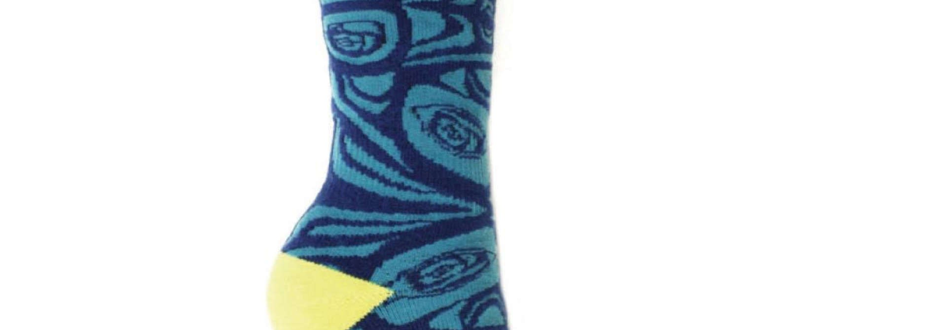 Cotton Socks - Raven by Trevor Angus