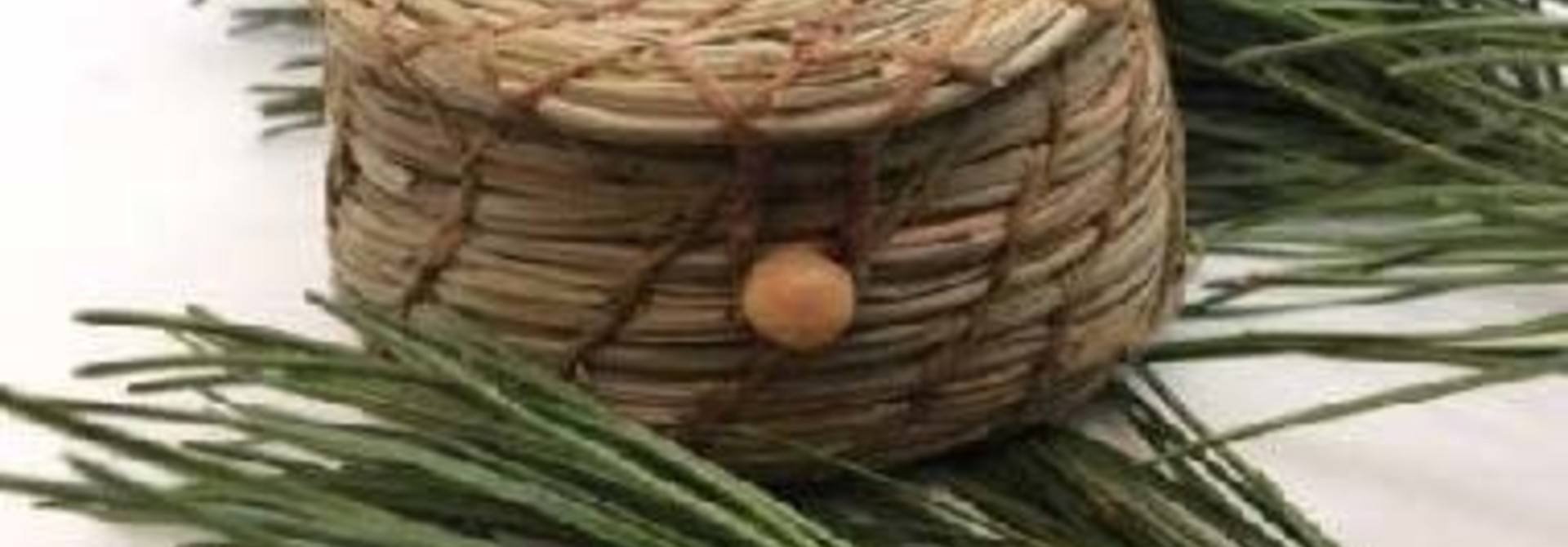 Pine Needle Basket /Fishing - Small assorted