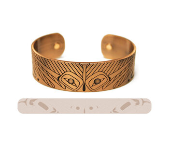 Copper Bracelet - Hummingbird by Gordon White