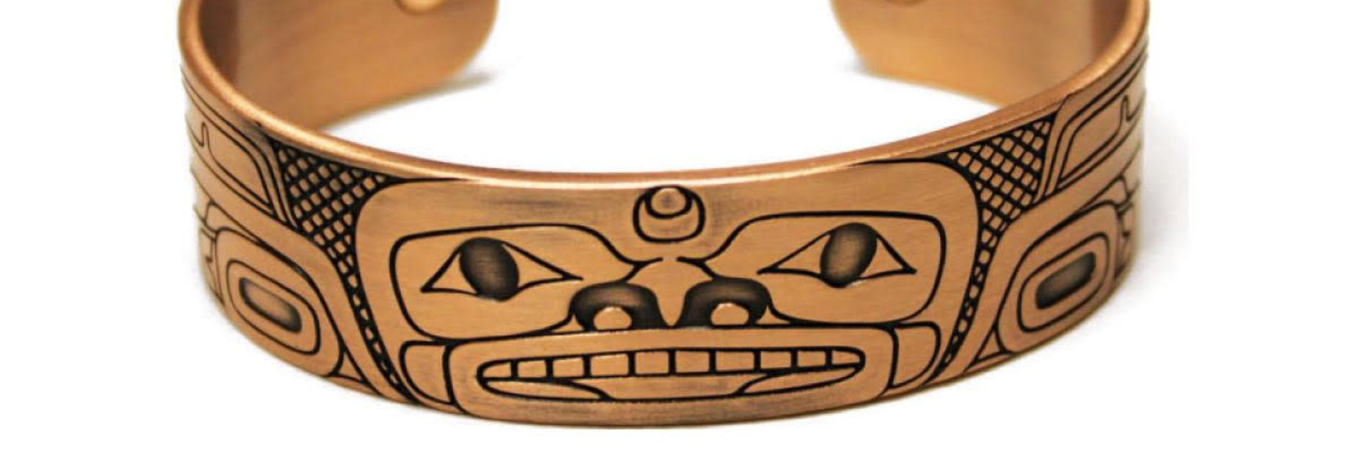 Copper Bracelet - Whale by Gordon White