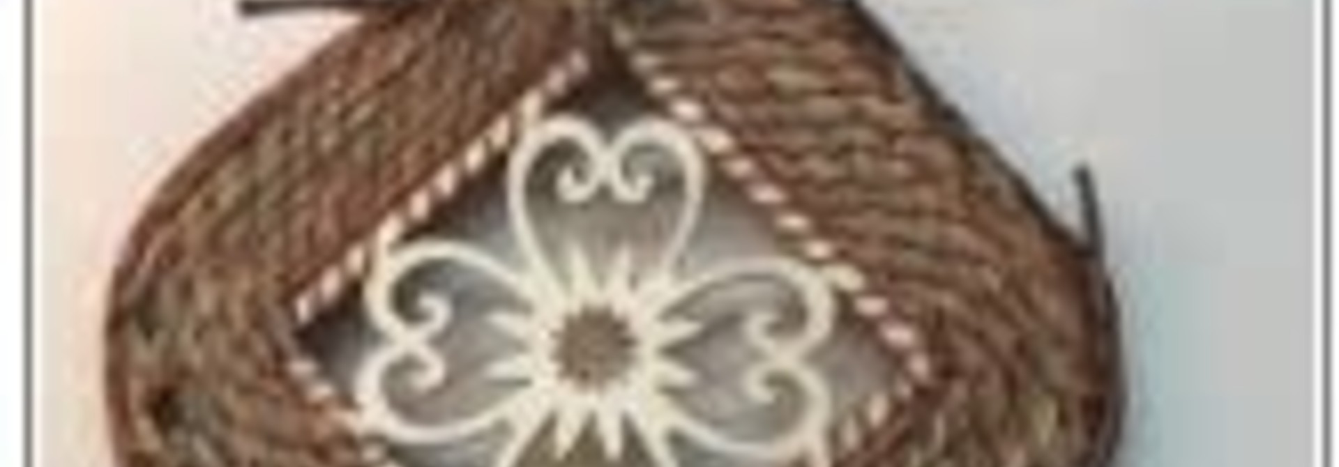 Pine needle wall hanging -Patricia Raymond