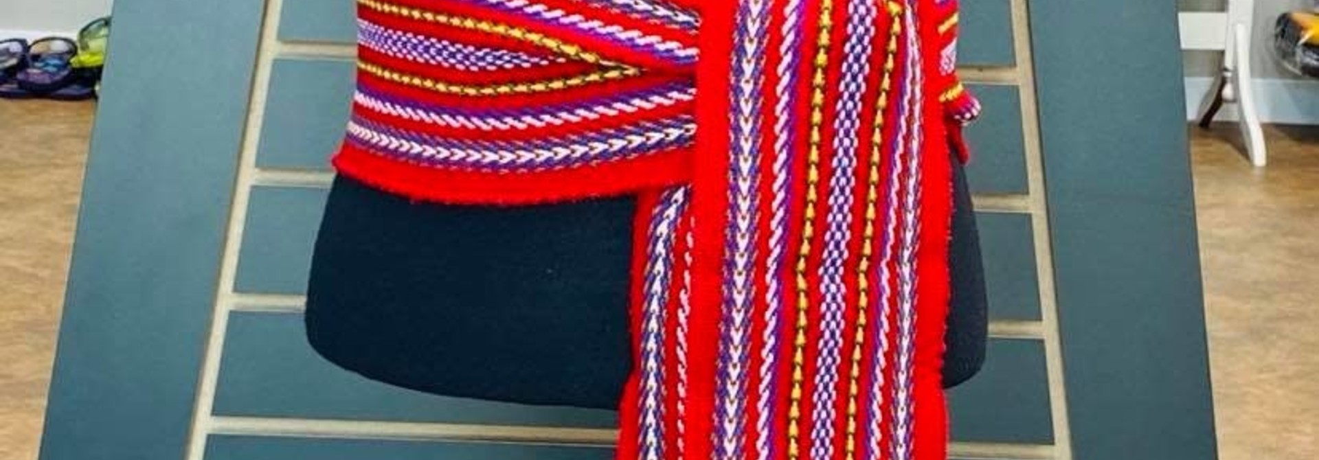 Métis Sash Red