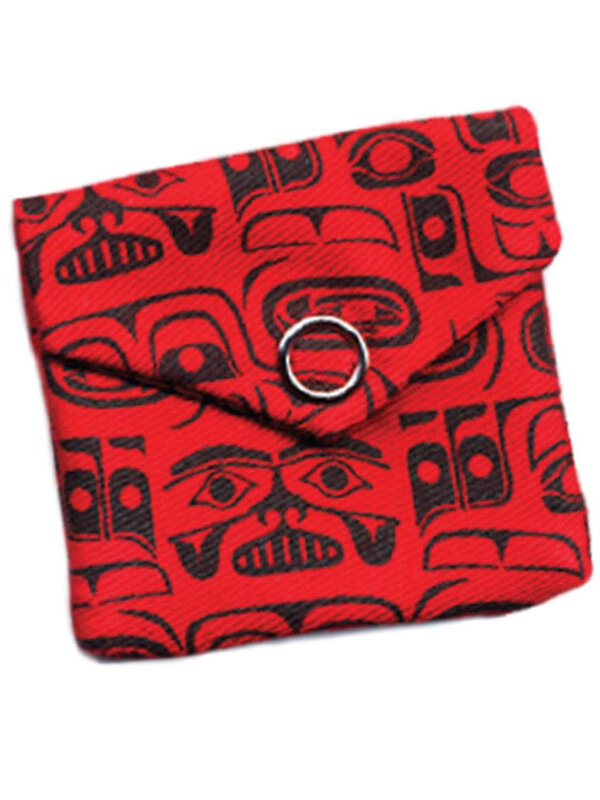 Pocket Spirit Pouch-Chilkat by Ryan Cranmer