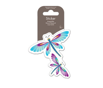 Sticker - Dragonflies by Simone Diamond