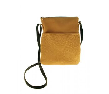 Leather Solo Bag - Bear Box Design