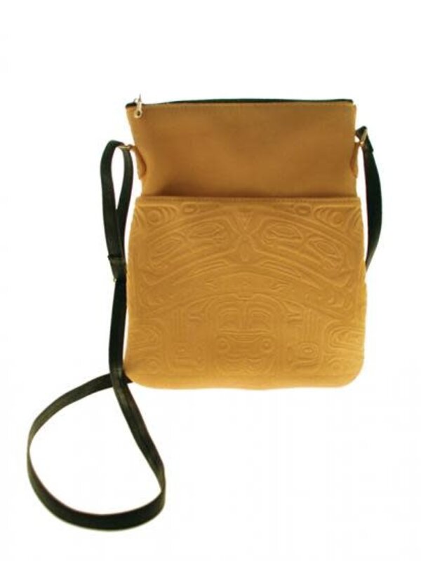 Leather Solo Bag - Bear Box Design
