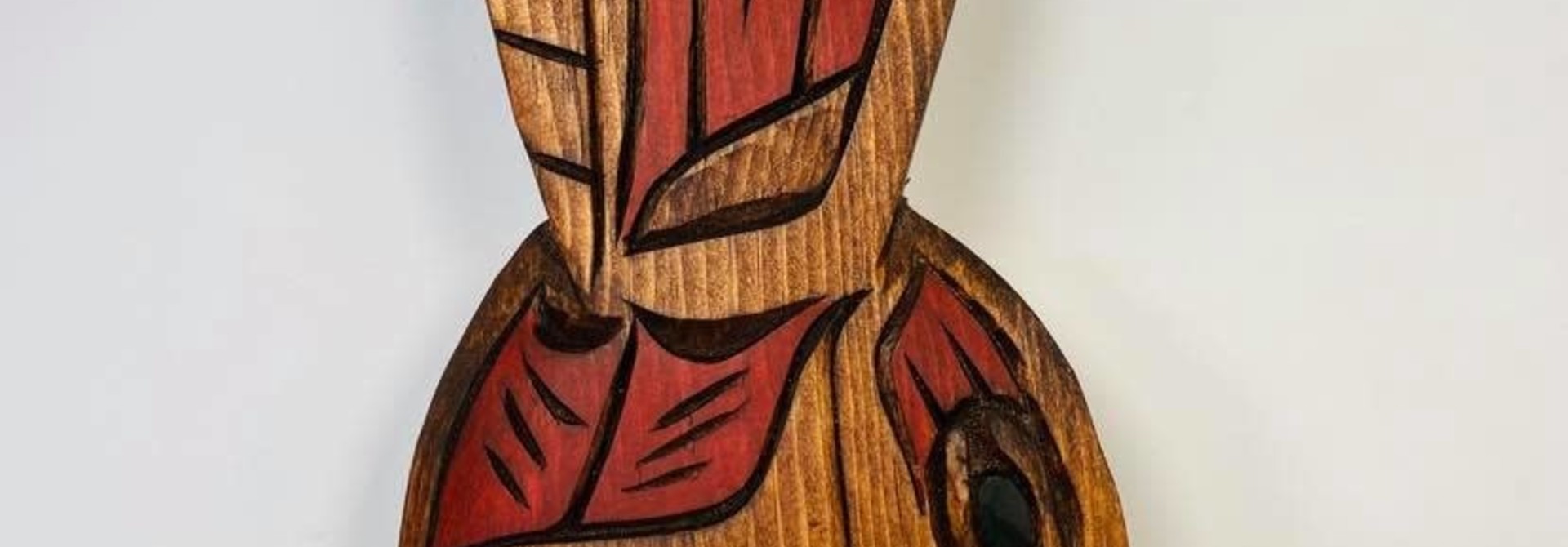 Hand Carved Hummingbird - Large