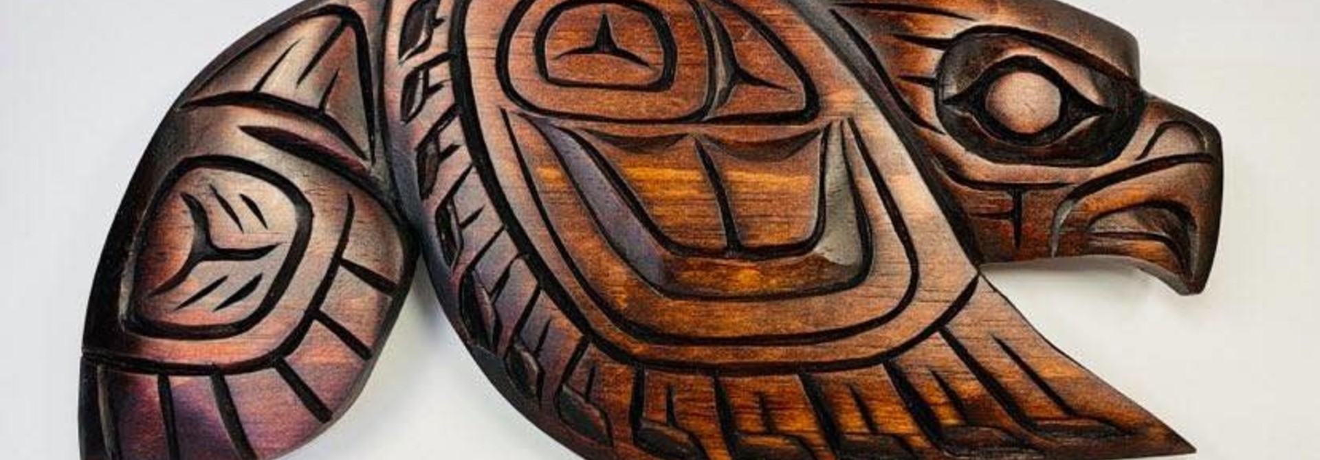 Hand Carved Eagle -Large