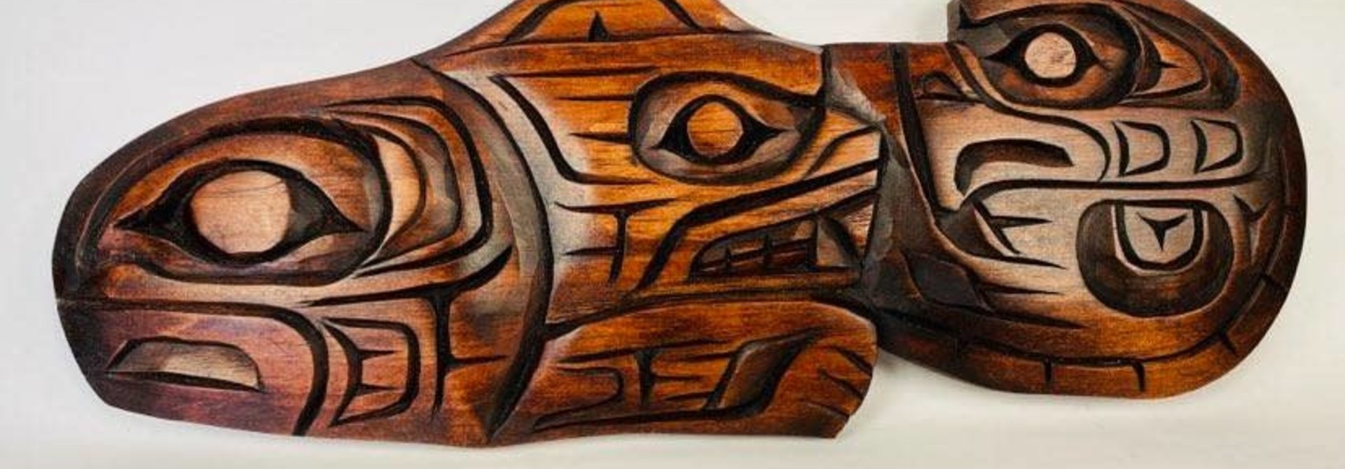 Hand Carved Air/Land/Water -Large