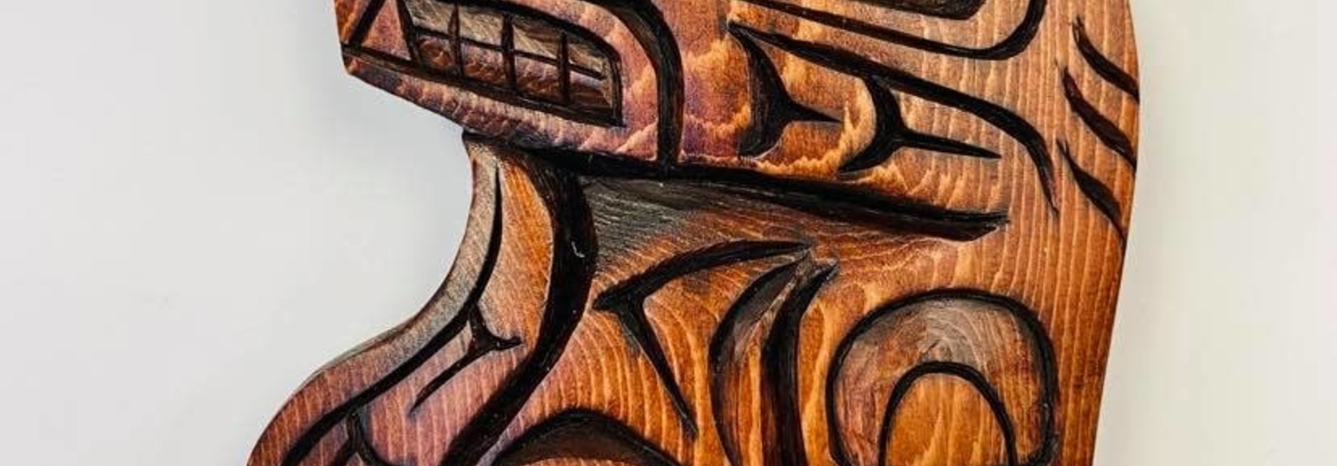 Hand Carved Wolf-Nelson McCarty