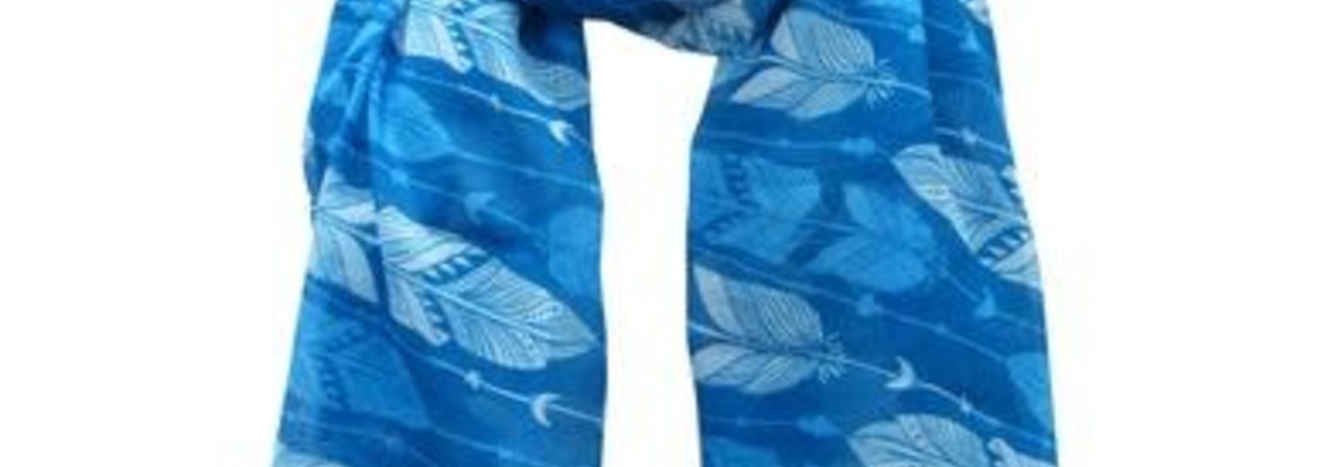 Scarf - Feathers design