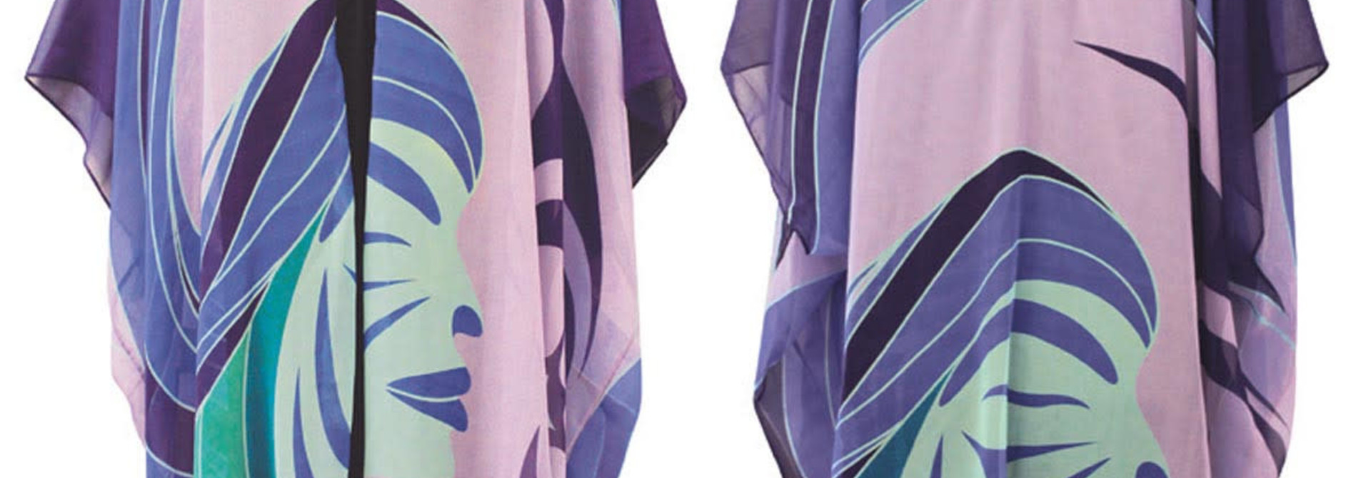 Sheer Fashion Wrap Matriarchal Power- Simone Diamond