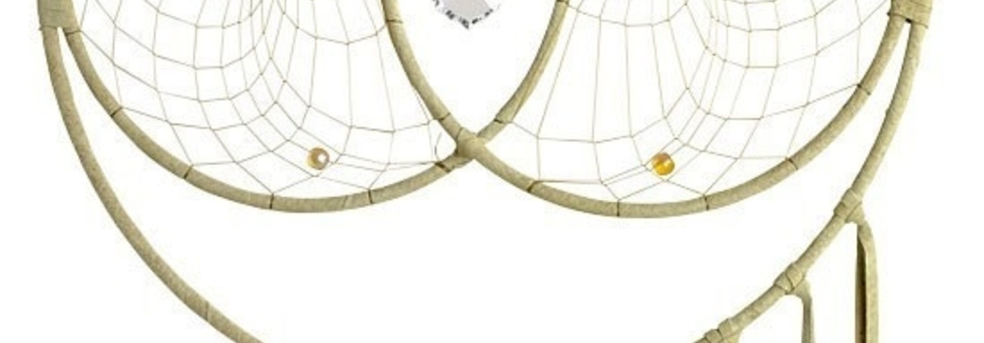 12" Double Dream Catcher- Tan