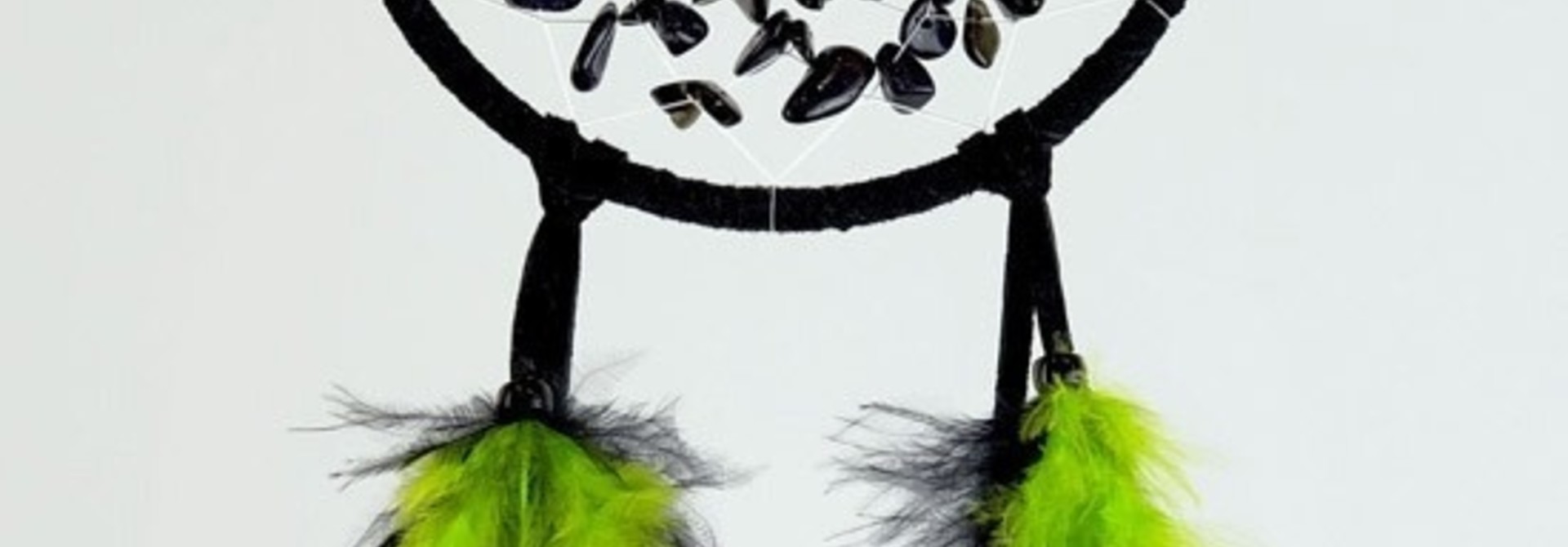 4" Energy Flow Dream Catcher with Blue Goldstone