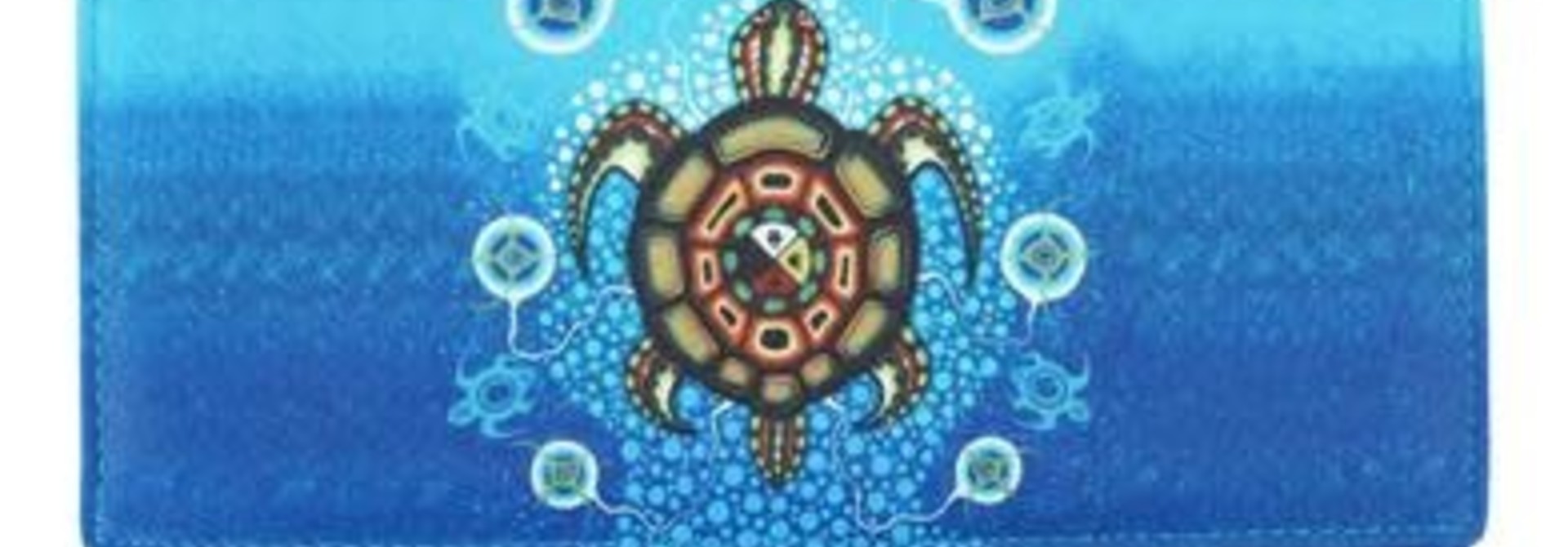 Wallet- Medicine Turtle by James Jacko