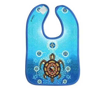 Baby Bib- Medicine Turtle by James Jacko