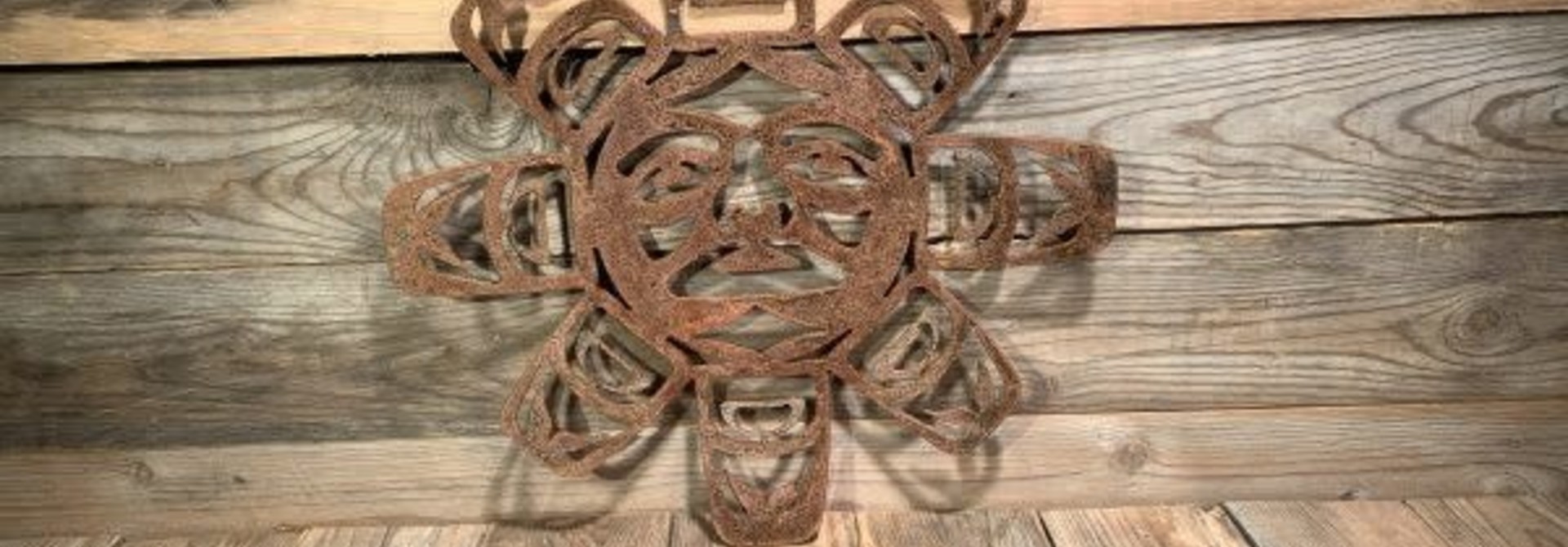 Rusted Metal Sun
