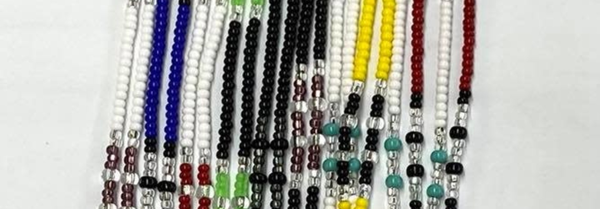 Assorted Beaded Lanyards by Roxanne George