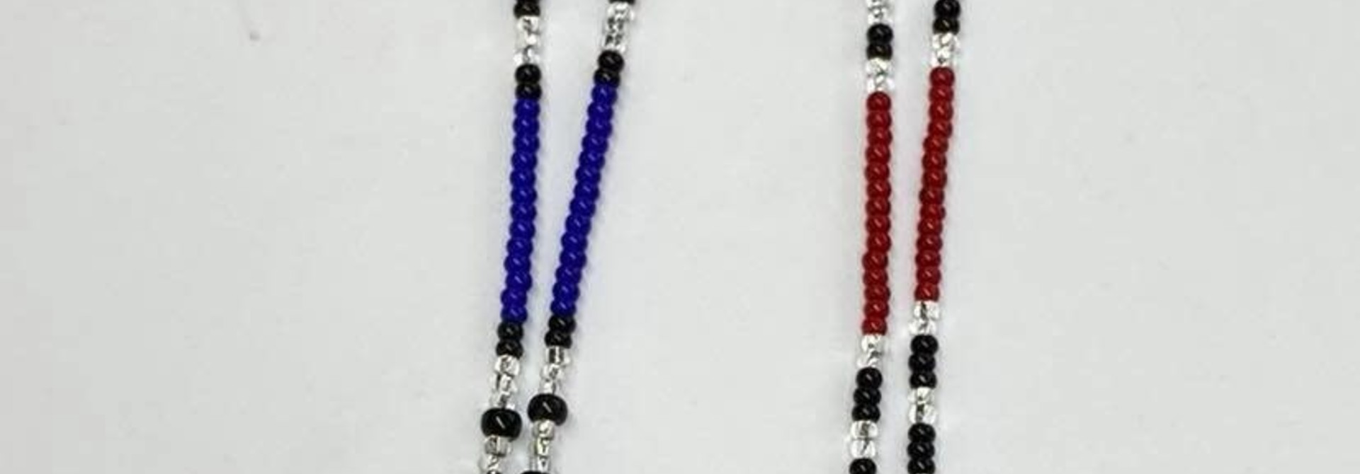 Cedar Heart on Beaded Loop