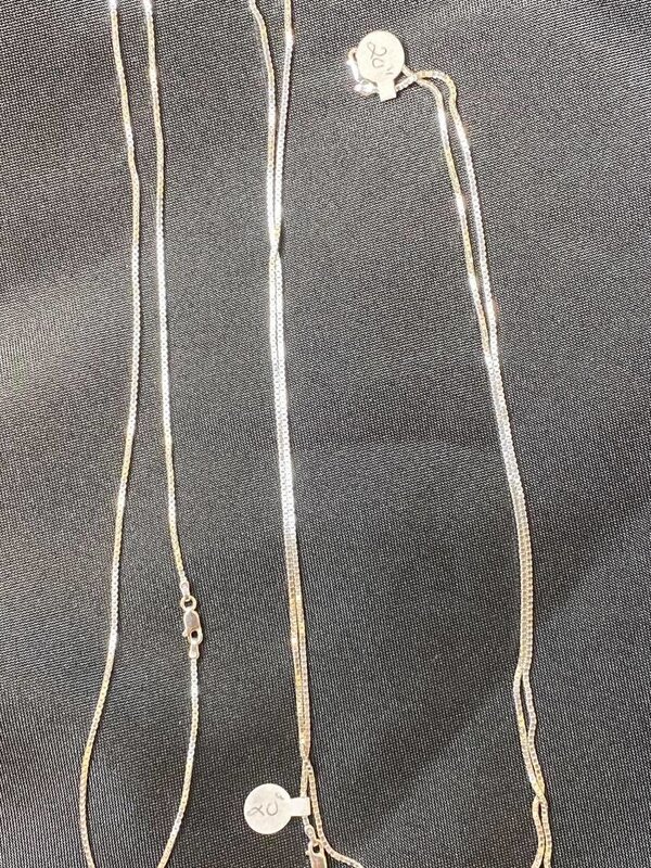 Sterling Silver Italian Box Chain