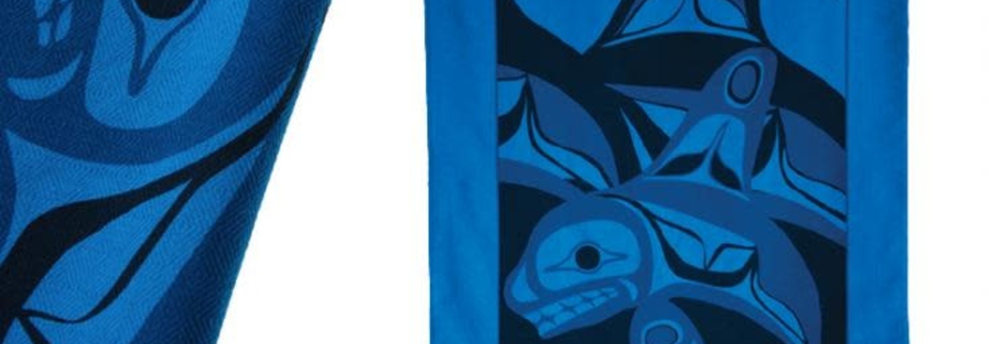 Killer Whale Tea Towel by Bill Helin