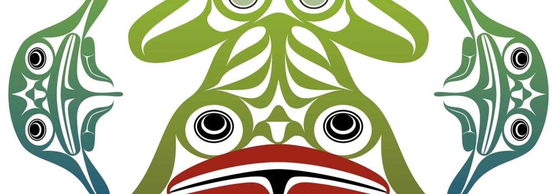 Art Card-Frog Circle by Mark Preston