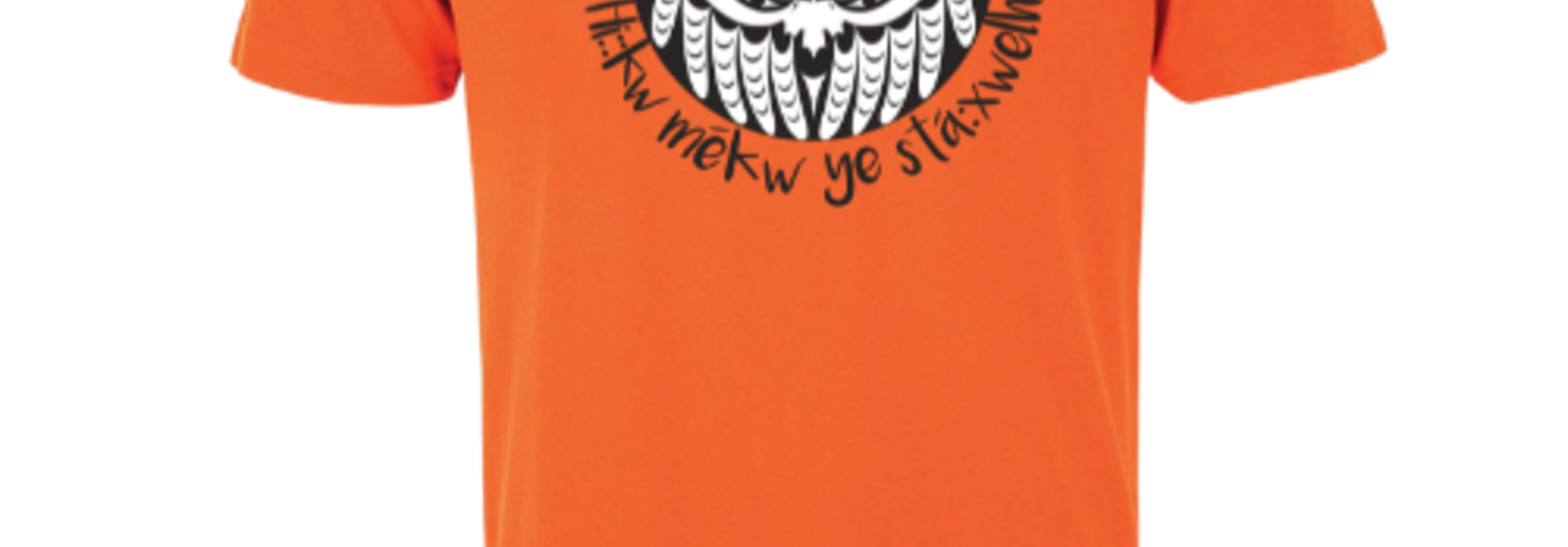 Eagle Mother Orange Shirt- Adult- by Jared Deck