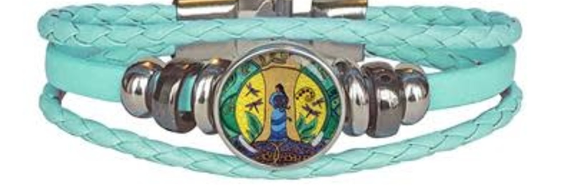 Leah Dorion- Strong Earth Woman- Leatherette Bracelet