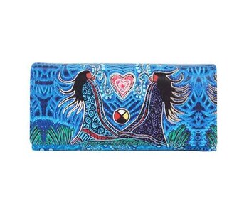 Wallet-Breath of Life by Leah Dorion