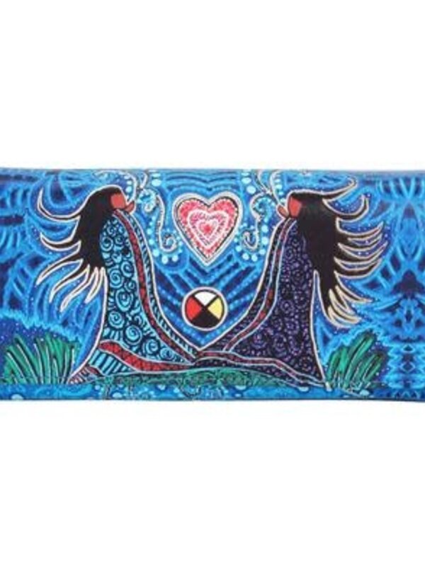 Wallet-Breath of Life by Leah Dorion