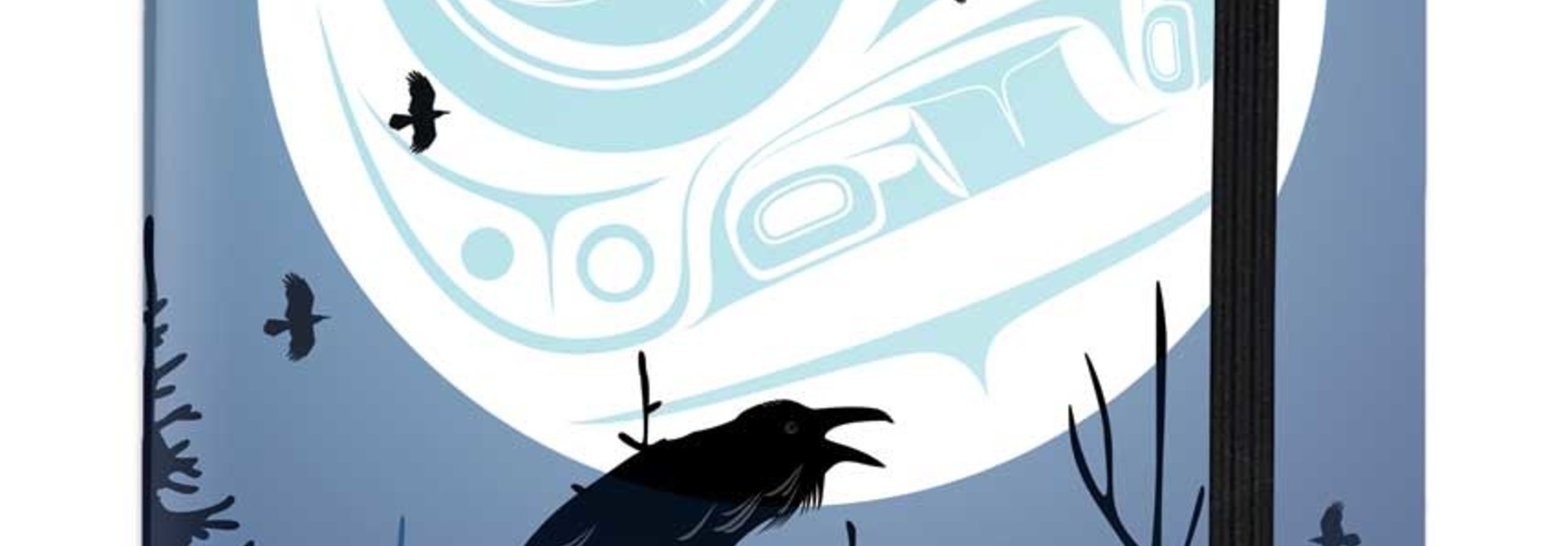 Art Journal-Raven Moon by Mark Preston
