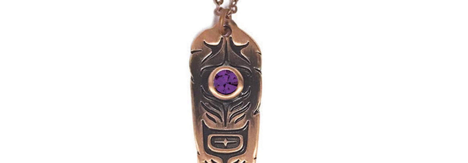 Sacred Feather Collection Pendant by Simone Diamond