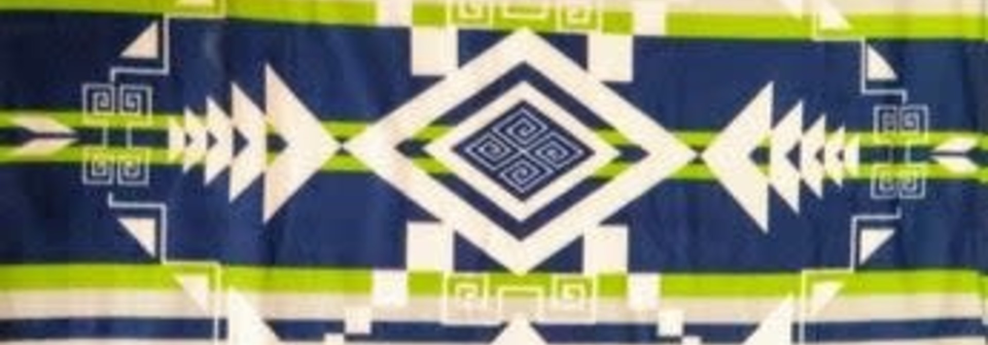 Premium Fleece Blanket-God's Eye Navy