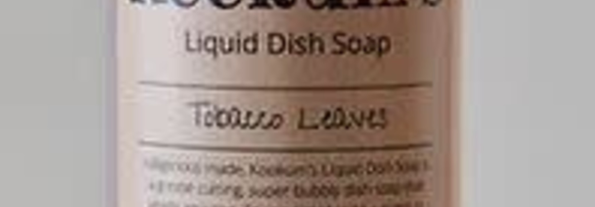 Kookum's liquid dish soap Tobacco Leaves- by Sweetgrass Soap