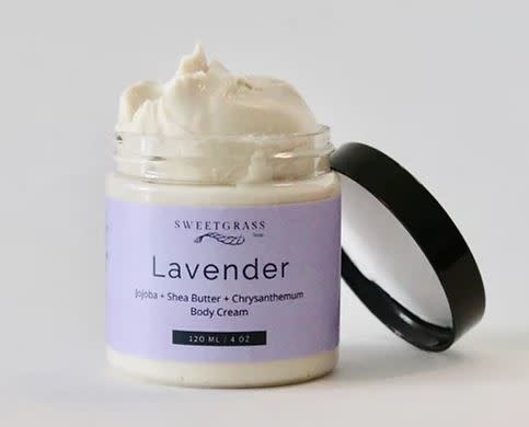 Lavender Body Cream by Sweetgrass Soap-1