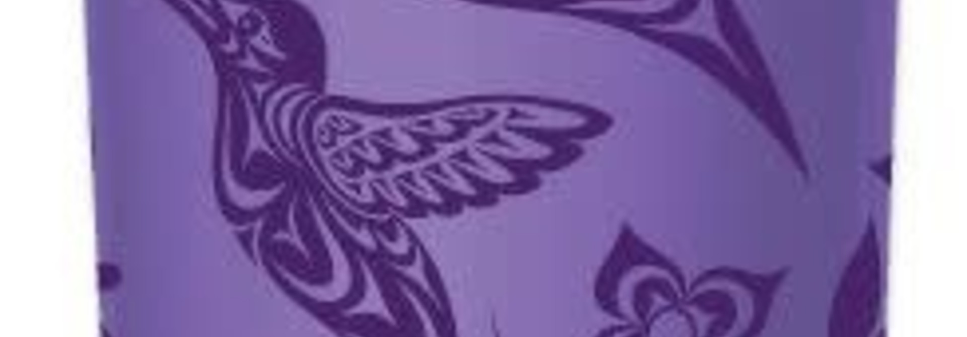 20 oz Travel mug- Hummingbird Simone Diamond, Coast Salish