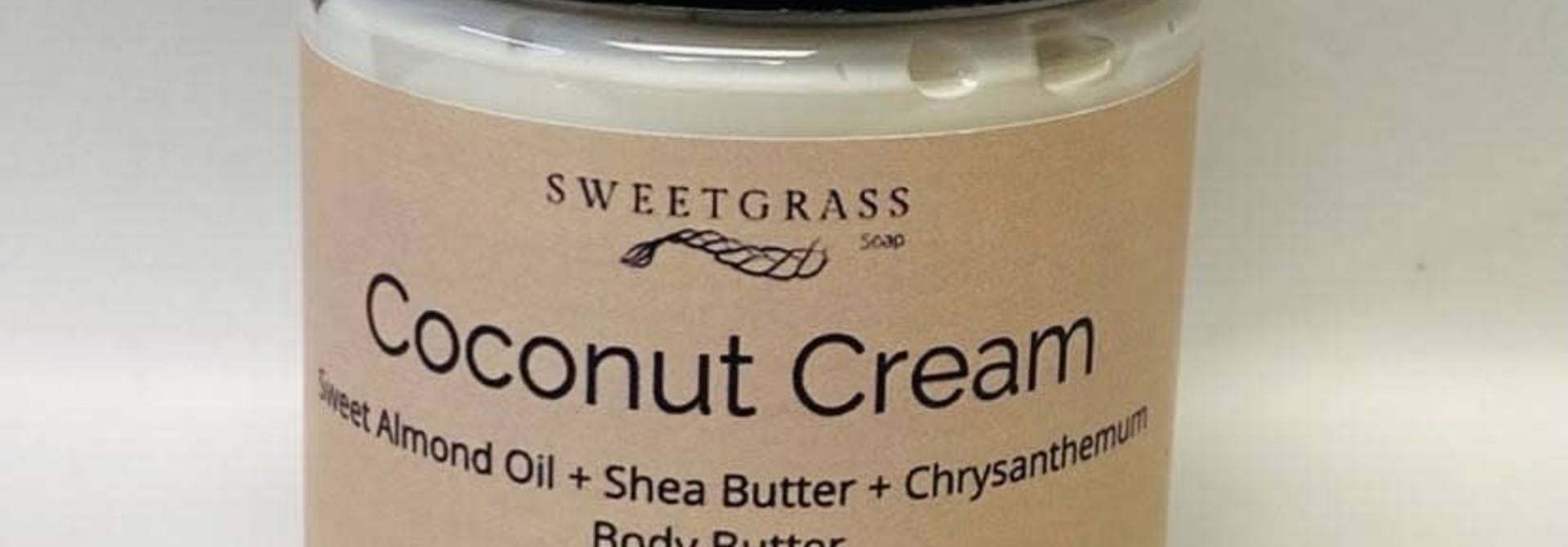 Coconut Cream Body Butter by Sweetgrass Soap