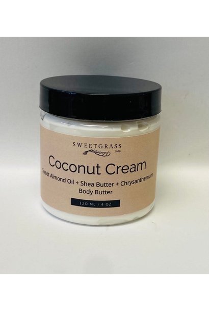 Coconut Cream Body Butter by Sweet Grass Soaps