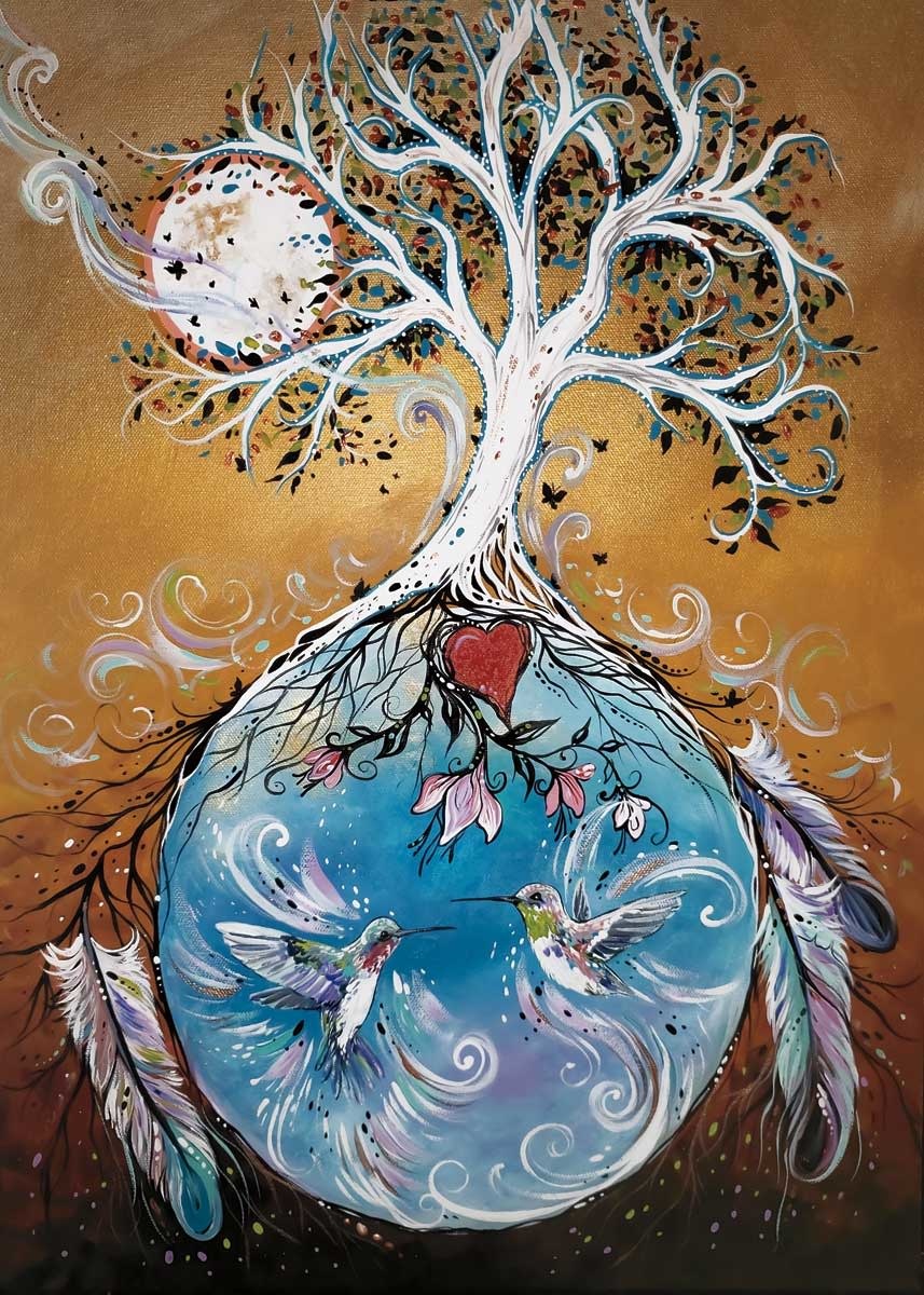 6x9 art card Tree of Life- Carla Joseph-1