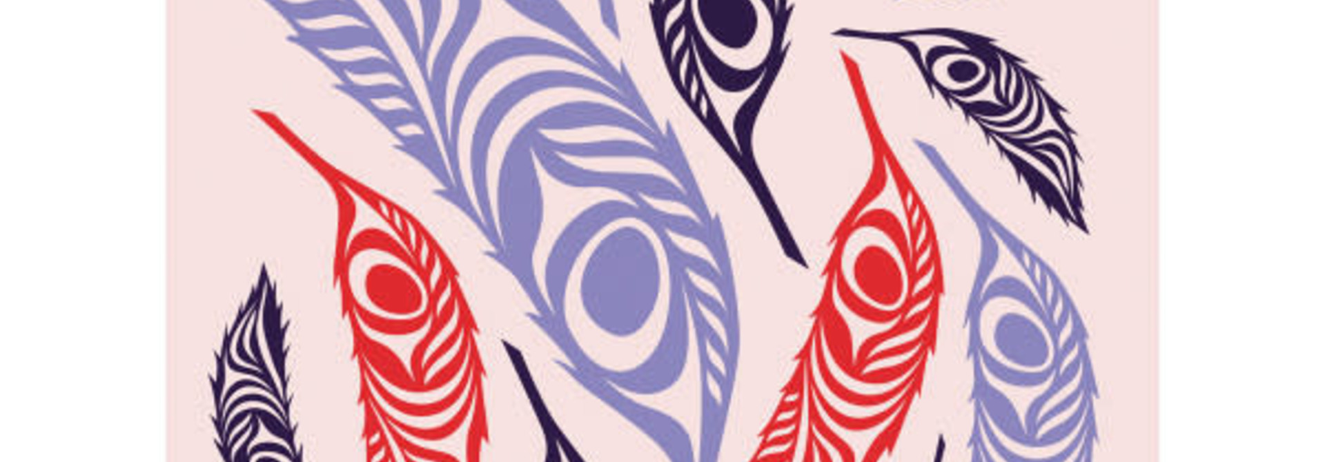 Folding Card - Feather by Simone Diamond