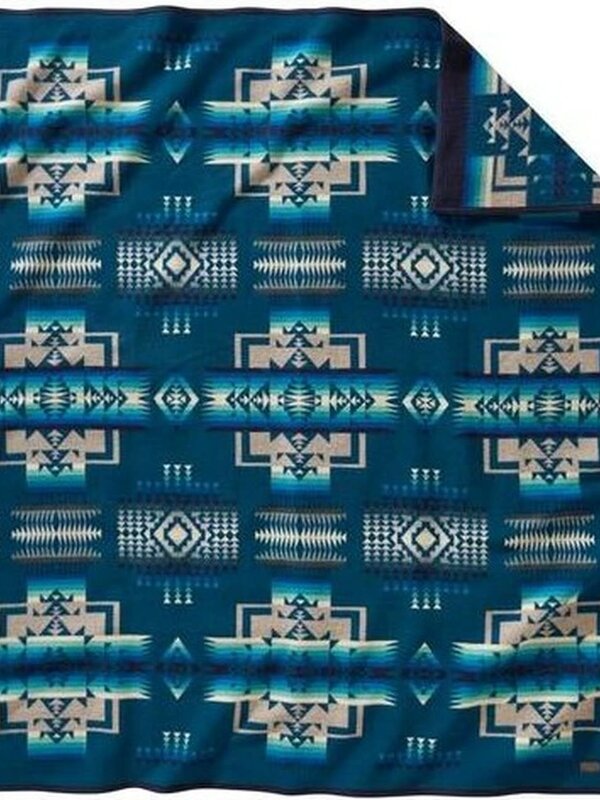 Pendleton Chief Joseph Blanket- Aegean (64x80)