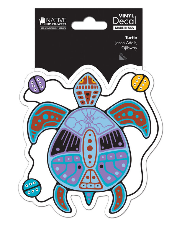 Native Northwest Premium Decal - Turtle by Jason Adair