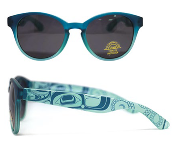 Matte Framed Sunglasses -Octopus-Ernest Swanson