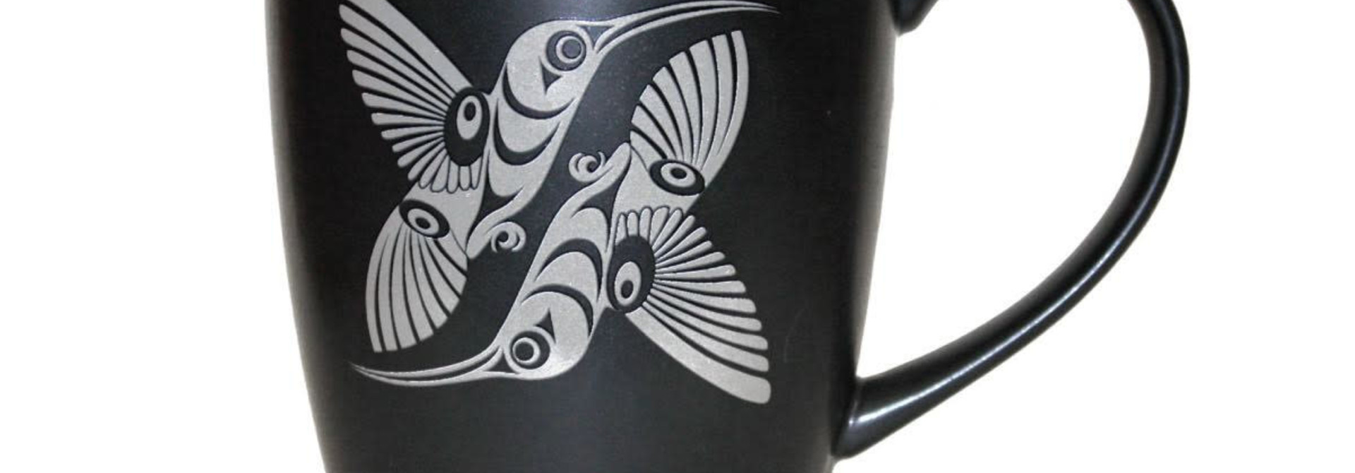 Matte Black Mug 15oz- The Offering by Francis Horne Sr.